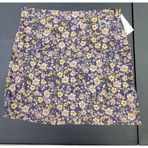 NWOT Elodie Skirt, Medium, Purple Floral